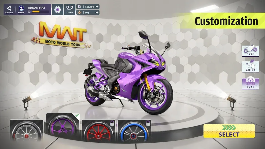 Moto World Tour: Bike Racing  [МОД Бесконечные деньги] Screenshot 4