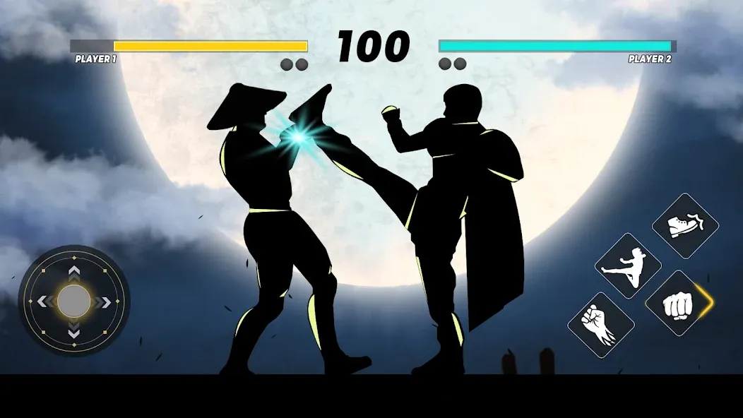 Sword Shadow Fighting Game 3D  [МОД Бесконечные деньги] Screenshot 3