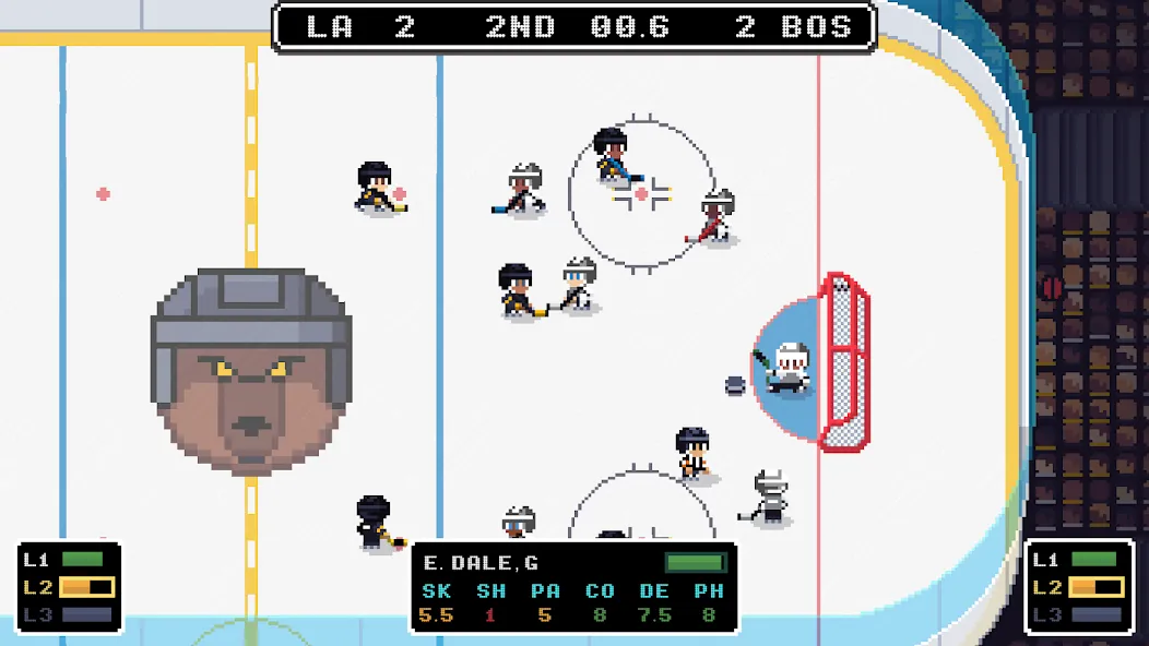 Ice League Hockey (Айс Лиг Хоккей)  [МОД Бесконечные монеты] Screenshot 5