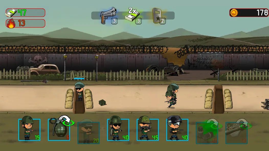 Army War: Military Troop Games  [МОД Бесконечные монеты] Screenshot 5