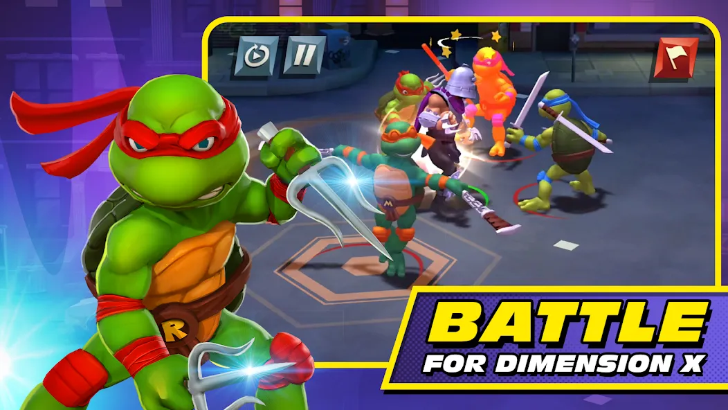 TMNT: Mutant Madness (ТМНТ)  [МОД Mega Pack] Screenshot 1