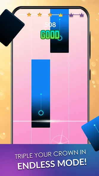 Piano Dream: Tap Piano Tiles 3 (Пиано Дрим)  [МОД Много денег] Screenshot 2