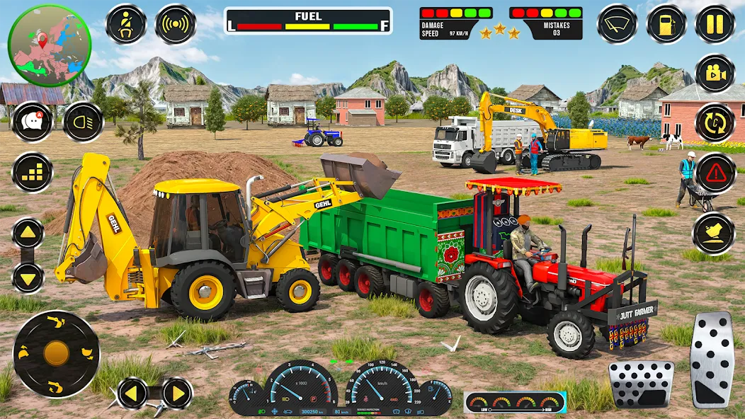 Real JCB Construction Games 3D  [МОД Unlocked] Screenshot 4