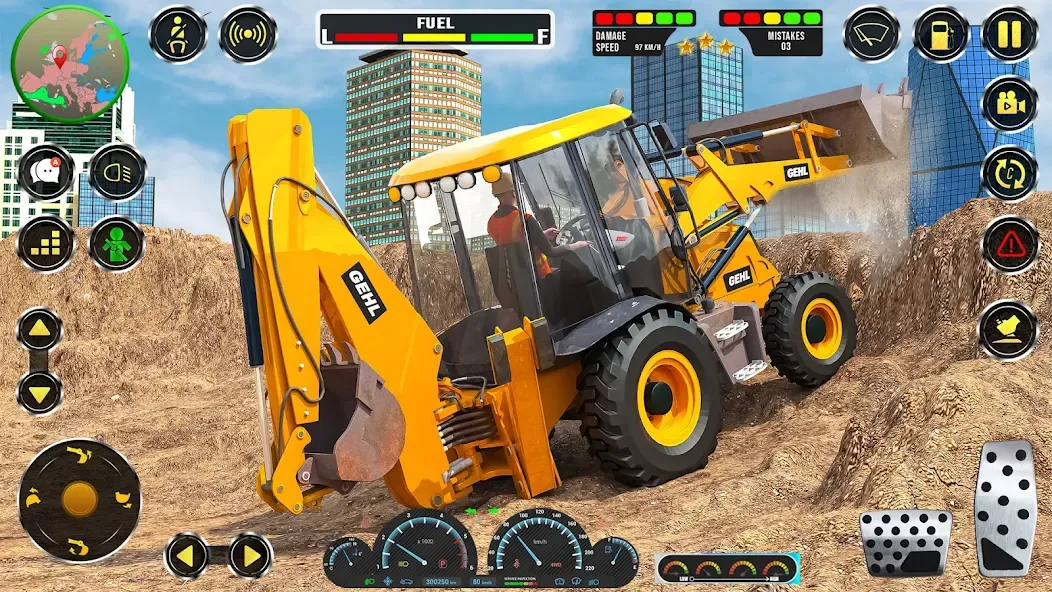 Real JCB Construction Games 3D  [МОД Unlocked] Screenshot 5