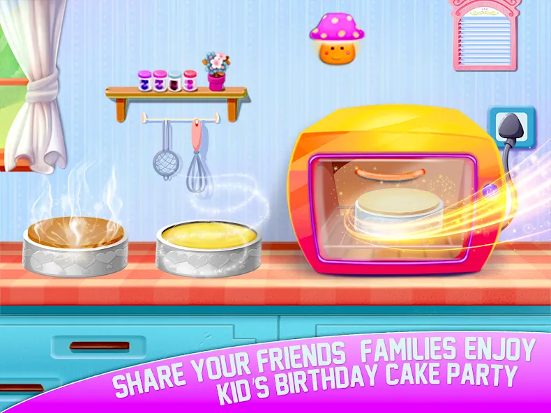 Cake Maker Sweet Bakery Games  [МОД Menu] Screenshot 4