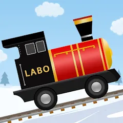 Скачать взломанную Christmas Train Game For Kids  [МОД Mega Pack] - последняя версия apk на Андроид