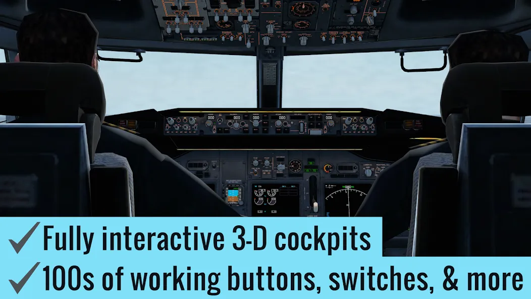 X-Plane Flight Simulator  [МОД Unlocked] Screenshot 2