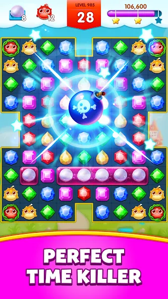 Jewels Legend - Match 3 Puzzle (Джуэл Легенд)  [МОД Много монет] Screenshot 4