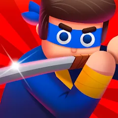 Взломанная Mr Ninja - Slicey Puzzles (Мистер Ниндзя)  [МОД Все открыто] - полная версия apk на Андроид