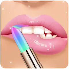 Взломанная Lip Art Makeup Beauty Game  [МОД Menu] - последняя версия apk на Андроид