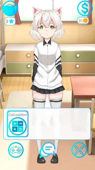 My anime girl 2 (Май аниме грл 2)  [МОД Menu] Screenshot 1