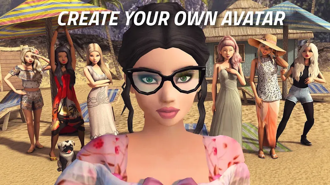 Avakin Life - 3D Virtual World (Авакин Лайф)  [МОД Меню] Screenshot 1