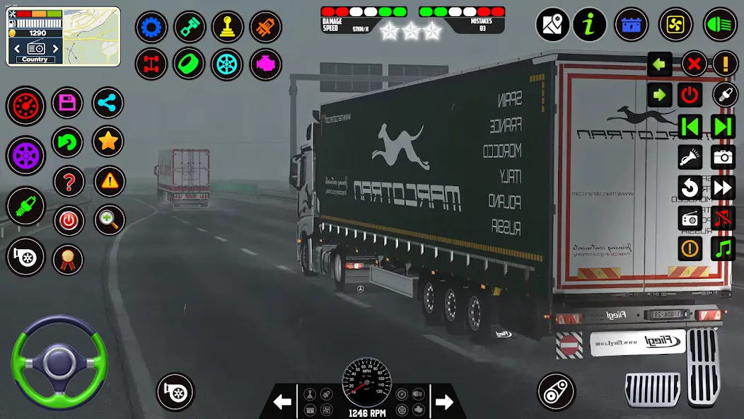 City Truck Simulator 2023  [МОД Unlocked] Screenshot 5