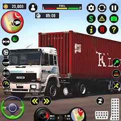 Скачать взлом City Truck Simulator 2023  [МОД Unlocked] - полная версия apk на Андроид