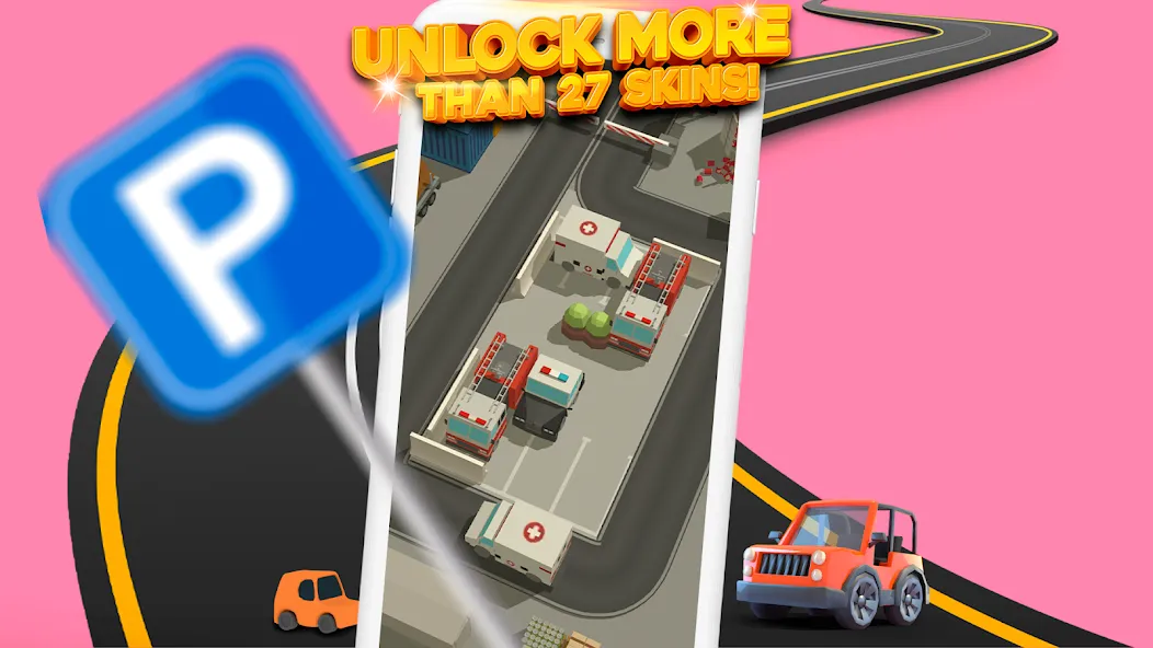 Parking Jam 3D (Парковочный затор 3D)  [МОД Unlimited Money] Screenshot 3