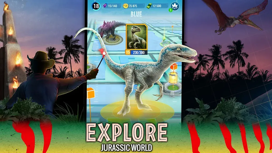 Jurassic World Alive (Джурассик Ворлд)  [МОД Unlimited Money] Screenshot 2