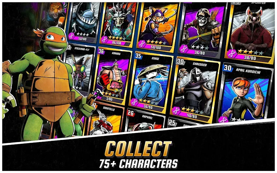 Ninja Turtles: Legends  [МОД Unlocked] Screenshot 4