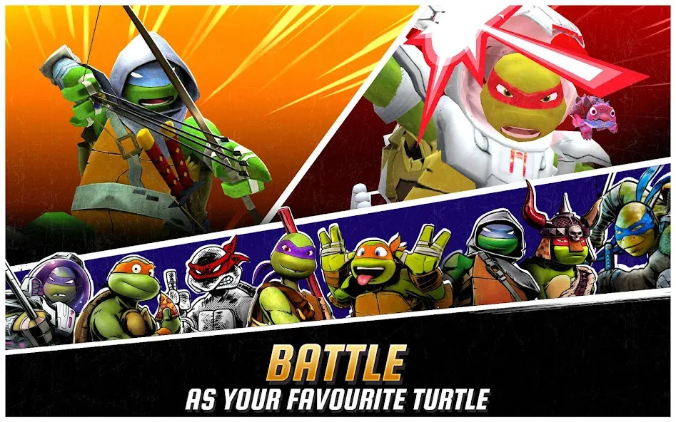 Ninja Turtles: Legends  [МОД Unlocked] Screenshot 5