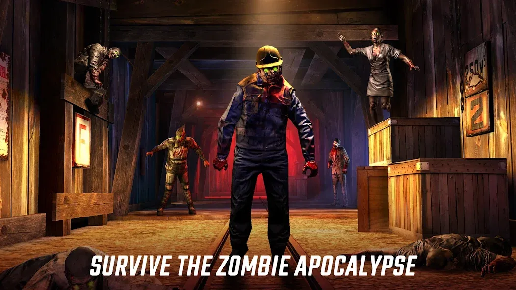 Dead Trigger 2 FPS Zombie Game (ДЕАД ТРИГГЕР 2)  [МОД Все открыто] Screenshot 1