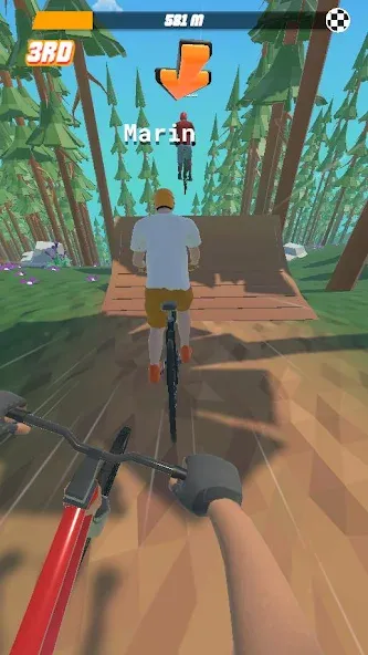 Bike Hill 3D (Байк Хилл 3Д)  [МОД Mega Pack] Screenshot 5