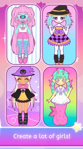 Mimistar dress up chibi doll (Министар)  [МОД Mega Pack] Screenshot 4