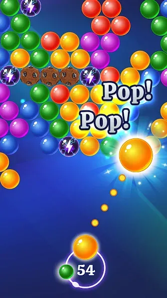 Bubble Shooter Games  [МОД Много монет] Screenshot 4