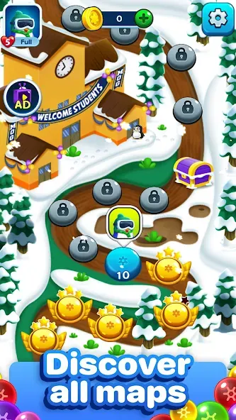 Bubble Pop Games: Shooter Cash  [МОД Бесконечные деньги] Screenshot 5