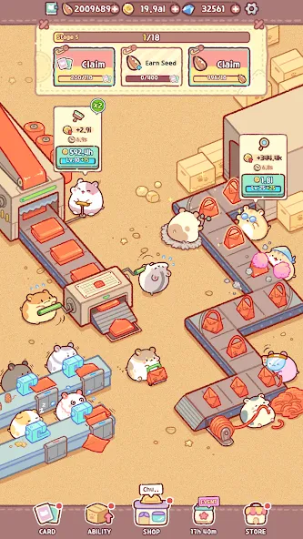 Hamster Bag Factory : Tycoon (Хэмстер сумка фабрика)  [МОД Mega Pack] Screenshot 5