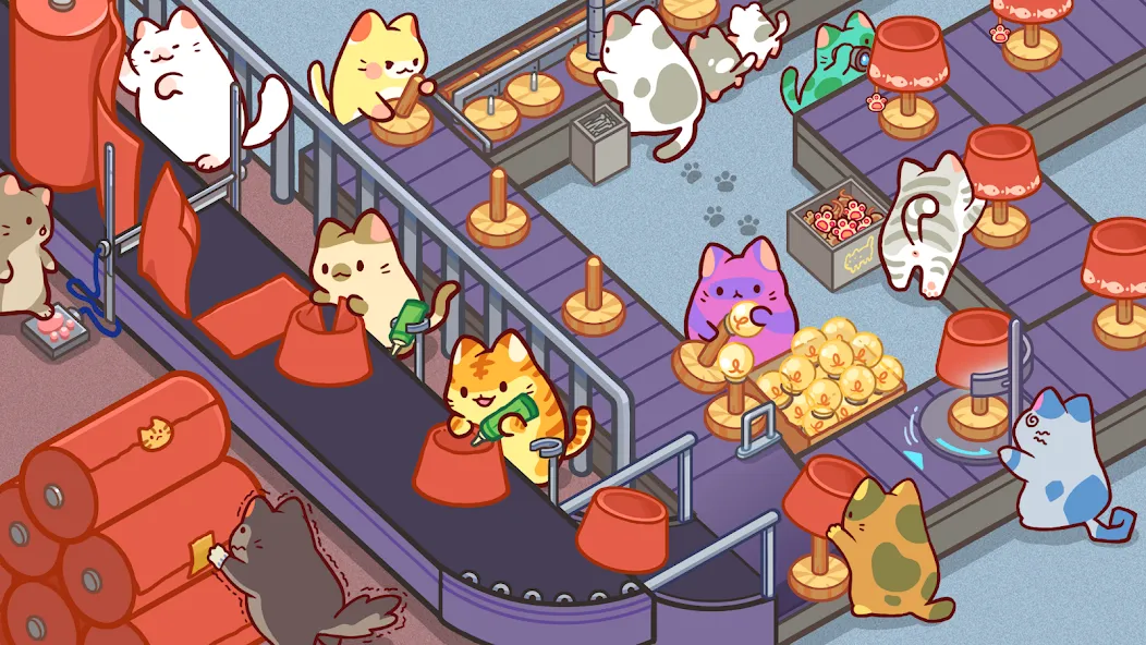 Kitty Cat Tycoon (Китти Кэт Тайкун)  [МОД Меню] Screenshot 2