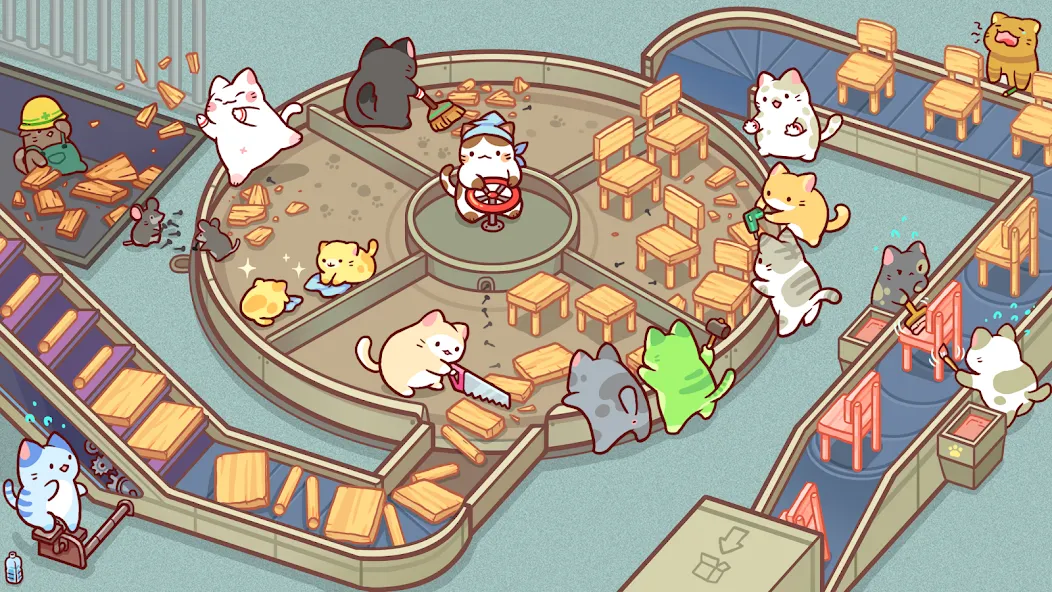 Kitty Cat Tycoon (Китти Кэт Тайкун)  [МОД Меню] Screenshot 3