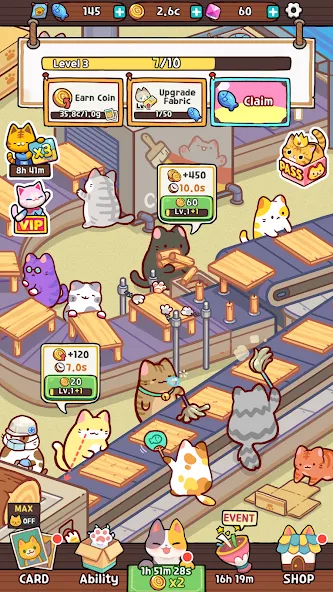 Kitty Cat Tycoon (Китти Кэт Тайкун)  [МОД Меню] Screenshot 5