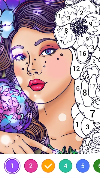 Magic Paint: Color by number (Магик Пейнт)  [МОД Unlocked] Screenshot 1