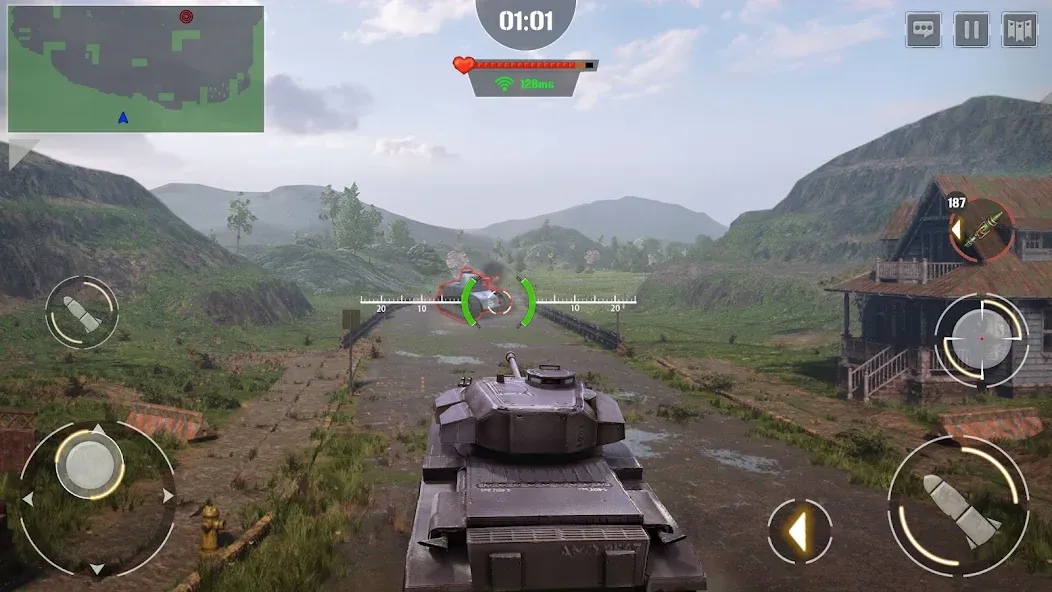 Furious Tank: War of Worlds (Фьюриус Танк)  [МОД Menu] Screenshot 3