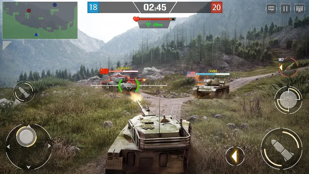 Furious Tank: War of Worlds (Фьюриус Танк)  [МОД Menu] Screenshot 4