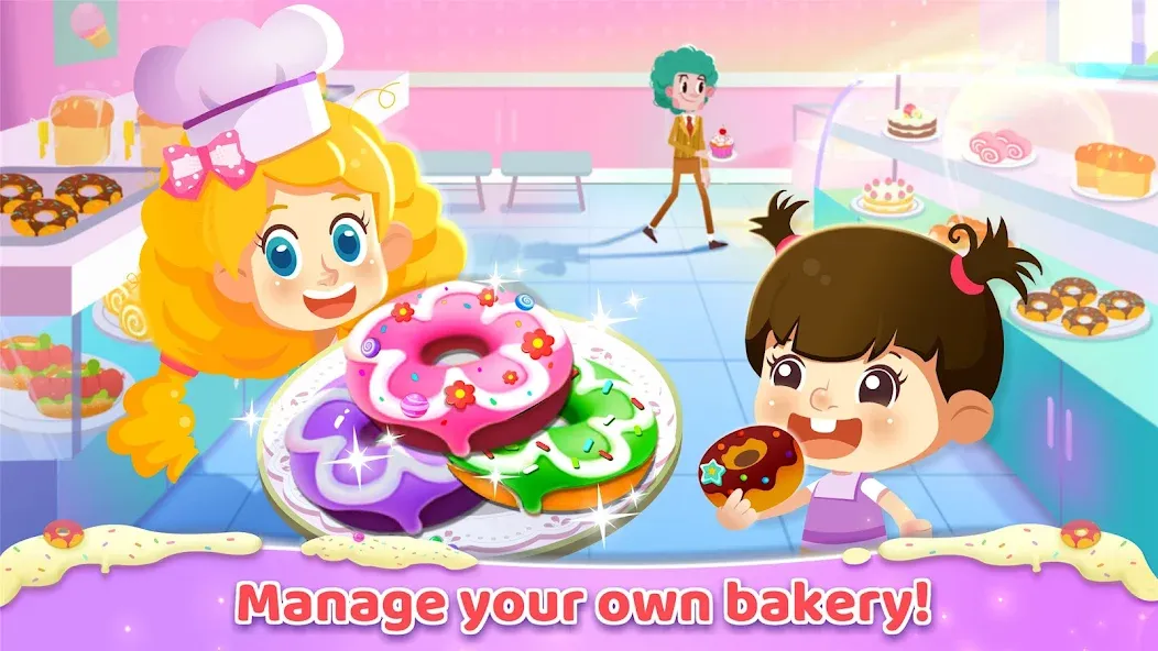 Little Panda: Sweet Bakery  [МОД Menu] Screenshot 1