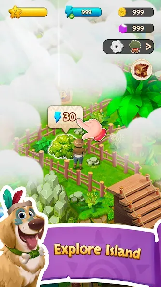 Island Adventure Jungle  Blast (Марбл Пазл)  [МОД Mega Pack] Screenshot 4