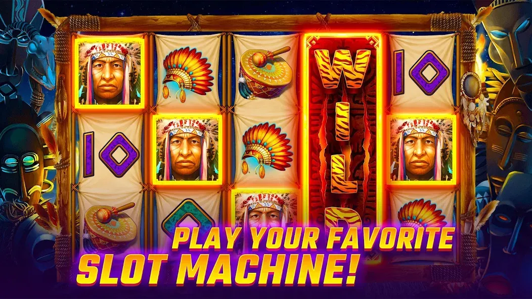 Slots WOW Casino Slot Machine (Слотс ВОУ)  [МОД Бесконечные деньги] Screenshot 5