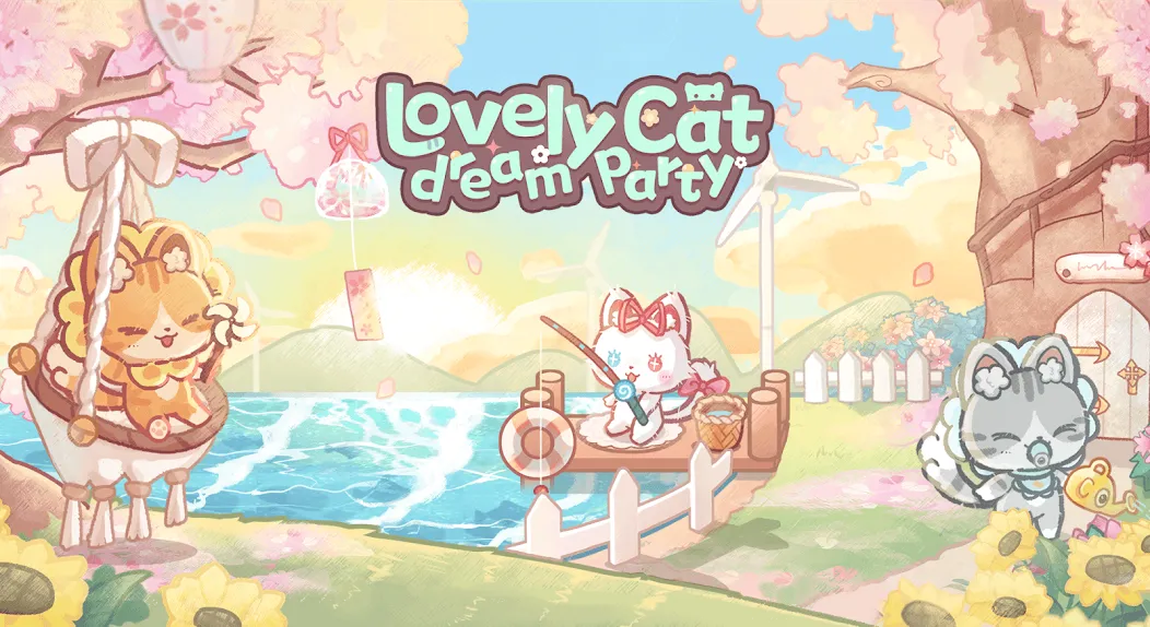 Lovely cat dream party (Лавли кэт дрим пати)  [МОД Unlimited Money] Screenshot 5