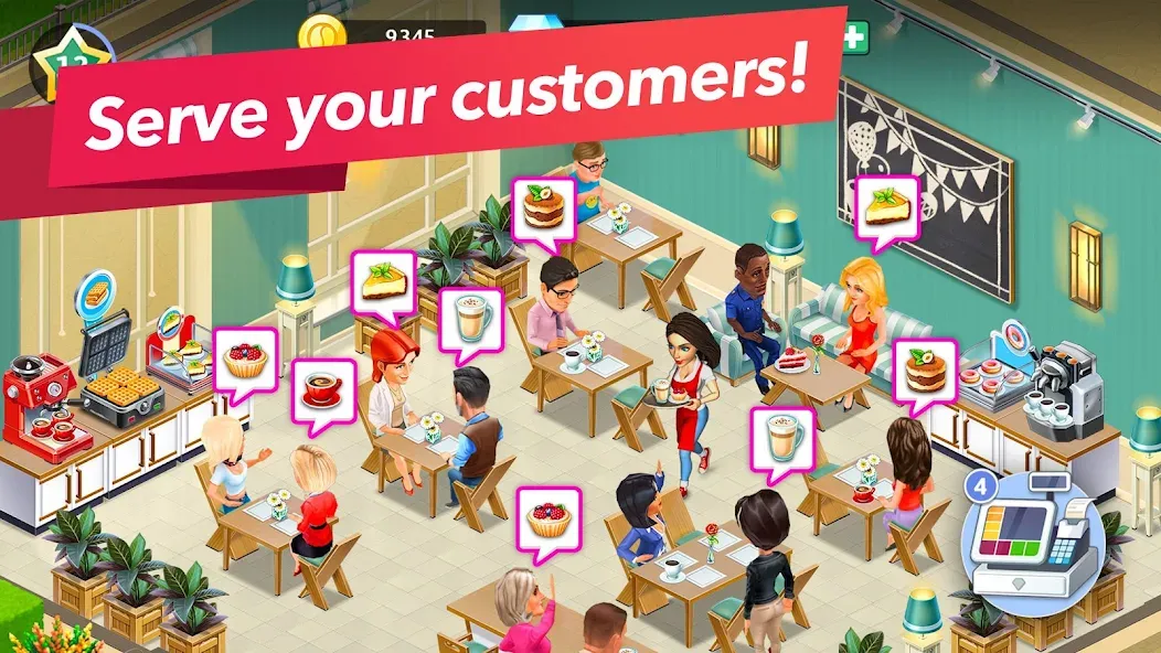 My Cafe — Restaurant Game  [МОД Все открыто] Screenshot 3