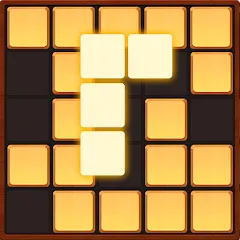 Взломанная Wood Block Puzzle - Wood crush (Вуд Блок Пазл)  [МОД Unlocked] - последняя версия apk на Андроид