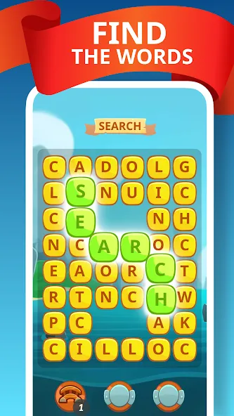 Word Treasure Hunt  [МОД Unlocked] Screenshot 1