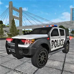 Скачать взломанную Miami Crime Police (Майами Крайм Полис)  [МОД Меню] - полная версия apk на Андроид