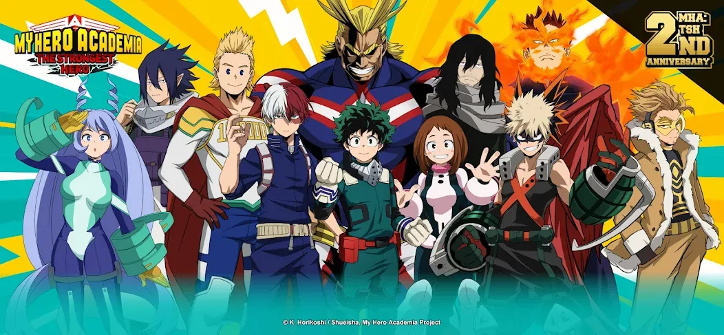 MHA:The Strongest Hero (Эмха)  [МОД Много монет] Screenshot 1