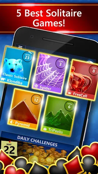 Microsoft Solitaire Collection (Майкрософт Солитер Коллекшн)  [МОД Unlocked] Screenshot 1