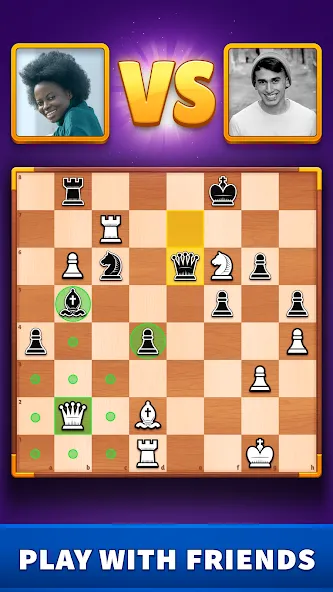 Chess Clash: Online & Offline  [МОД Много монет] Screenshot 1