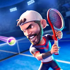 Взломанная Mini Tennis: Perfect Smash (Мини Теннис)  [МОД Бесконечные деньги] - стабильная версия apk на Андроид