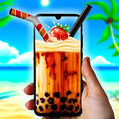 Взломанная Boba cocktail:DIY recipe games  [МОД Menu] - последняя версия apk на Андроид