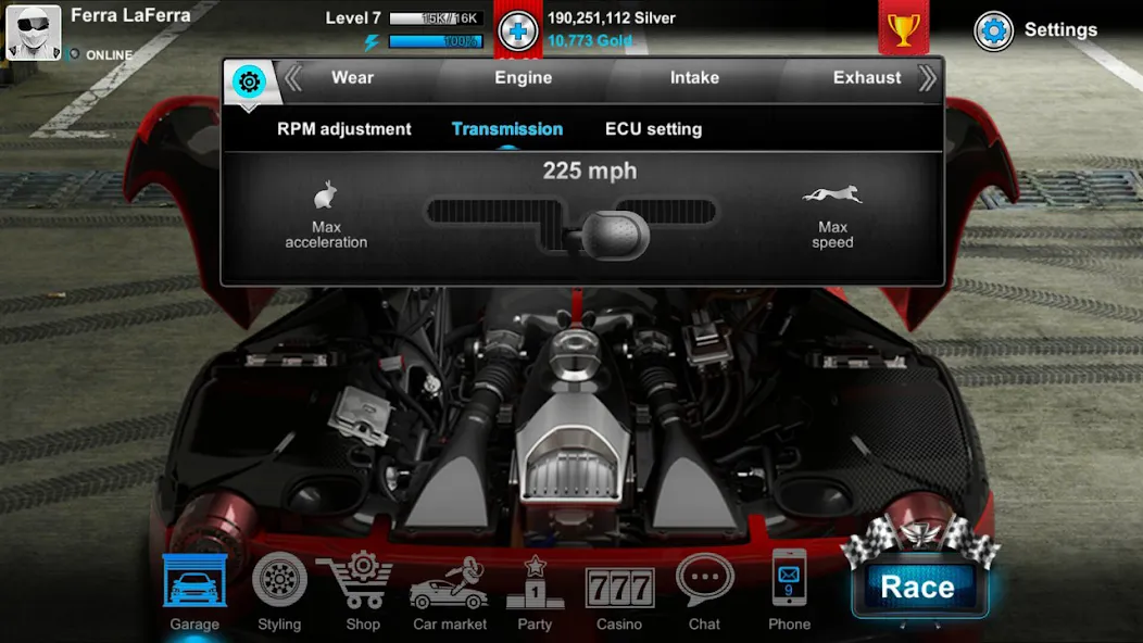 Tuner Life Online Drag Racing (Тюнер Лайф)  [МОД Все открыто] Screenshot 4