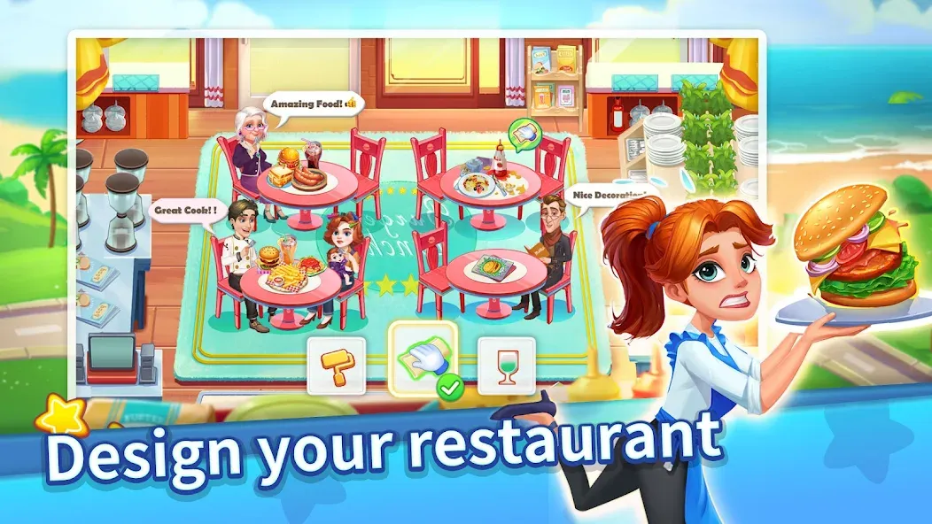 Cooking Master Adventure Games (Кукинг Мастер)  [МОД Меню] Screenshot 2