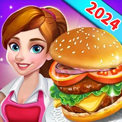 Скачать взломанную Rising Super Chef - Cook Fast (Райзинг Супер Шеф)  [МОД Много монет] - полная версия apk на Андроид